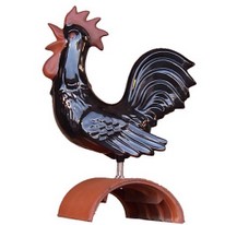 hahn mit edelstahlfüssen