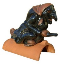 dachschmuck, hexe mystisch