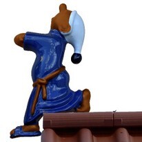 dachschmuck, schlafwandler absteigend