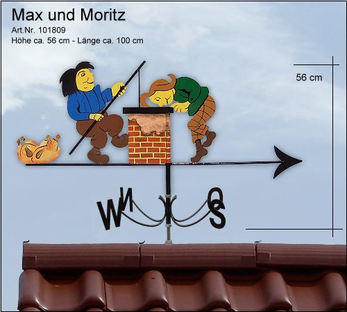 wetterfahne-max und moritz