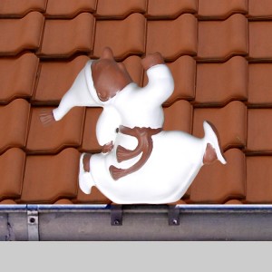 Rinnensprinter als Schlafwandler mit Edelstahl
