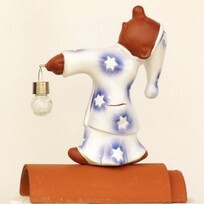 dachschmuck-schlafwandler mit sternenkleid