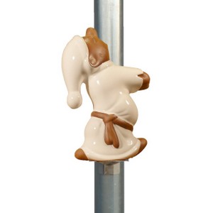 laufender Schlafwandler als Fallrohrfigur