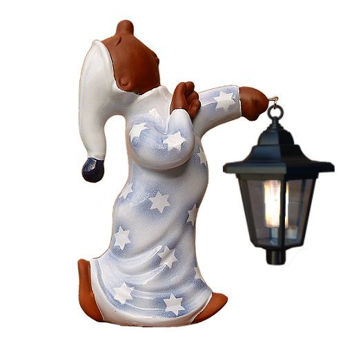 dachschmuck-schlafwandler mit laterne-nick